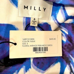 NWT gorgeous Milly dress with cut-out details. Perfect for vacation/date night